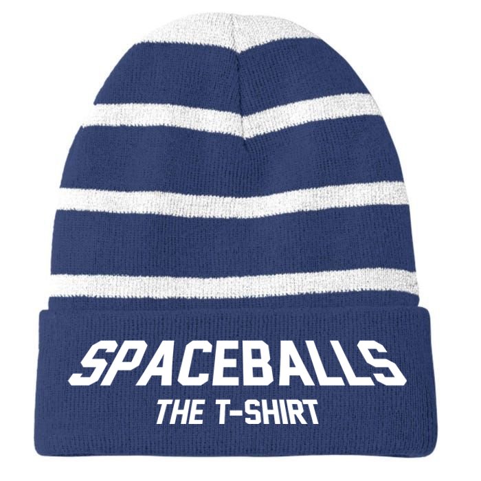 Funny Spaceballs The Tshirt Striped Beanie with Solid Band