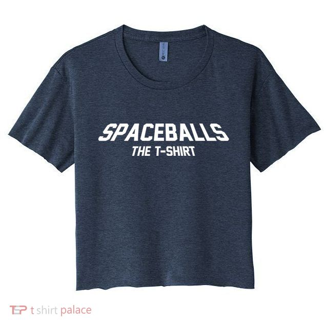 Funny Spaceballs The Tshirt Crop Top
