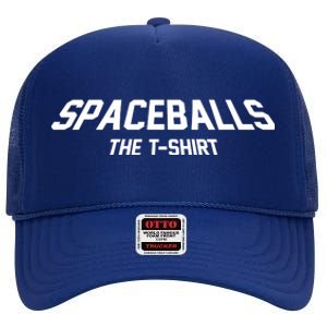 Funny Spaceballs The Tshirt High Crown Mesh Back Trucker Hat