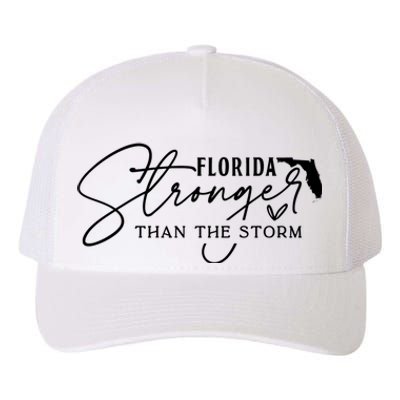 Florida Stronger Than The Storm Hurricane Milton Yupoong Adult 5-Panel Trucker Hat