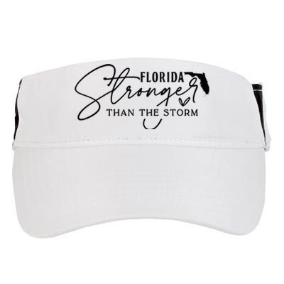 Florida Stronger Than The Storm Hurricane Milton Adult Drive Performance Visor