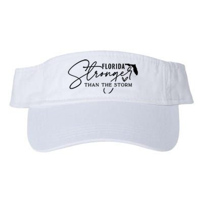 Florida Stronger Than The Storm Hurricane Milton Valucap Bio-Washed Visor