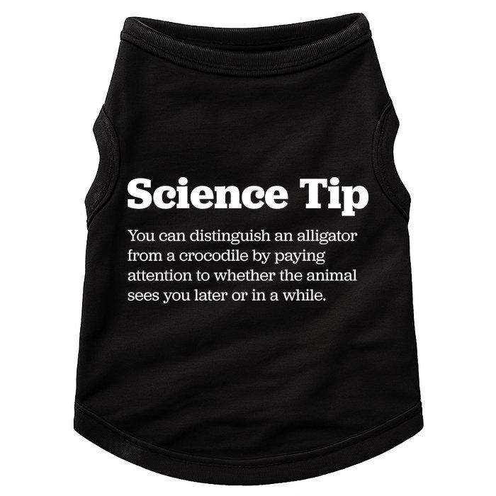 Funny Science Tip How To Distinguish A Alligator From A Crocodile Doggie Tank