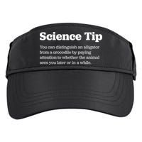 Funny Science Tip How To Distinguish A Alligator From A Crocodile Adult Drive Performance Visor