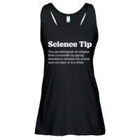 Funny Science Tip How To Distinguish A Alligator From A Crocodile Ladies Essential Flowy Tank