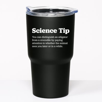 Funny Science Tip How To Distinguish A Alligator From A Crocodile Tumbler