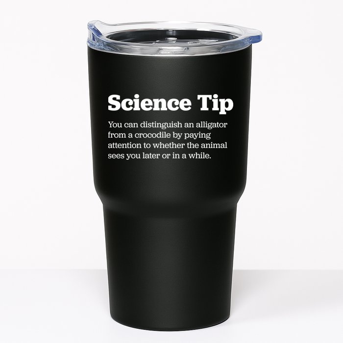 Funny Science Tip How To Distinguish A Alligator From A Crocodile Tumbler