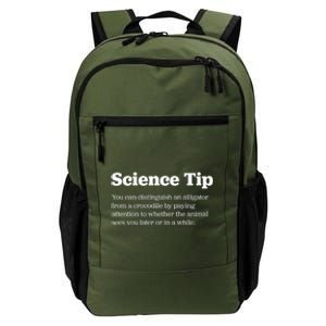 Funny Science Tip How To Distinguish A Alligator From A Crocodile Daily Commute Backpack