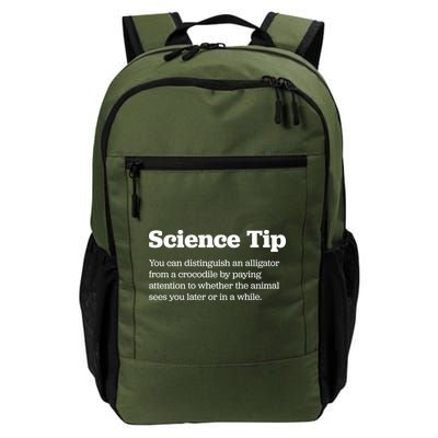 Funny Science Tip How To Distinguish A Alligator From A Crocodile Daily Commute Backpack