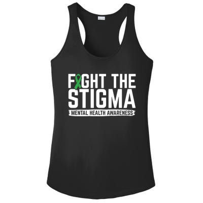 Fight Stigma Tal Health Awareness Tal Health Advocate Cool Gift Ladies PosiCharge Competitor Racerback Tank