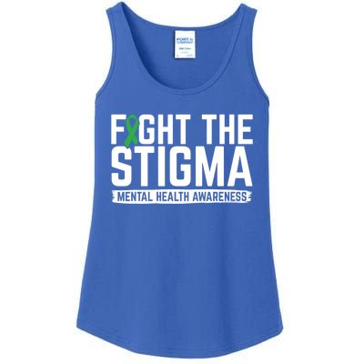 Fight Stigma Tal Health Awareness Tal Health Advocate Cool Gift Ladies Essential Tank