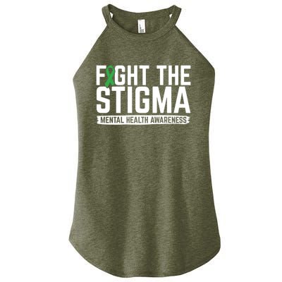 Fight Stigma Tal Health Awareness Tal Health Advocate Cool Gift Women's Perfect Tri Rocker Tank