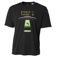 Funny Single Taken Cooling Performance Crew T-Shirt