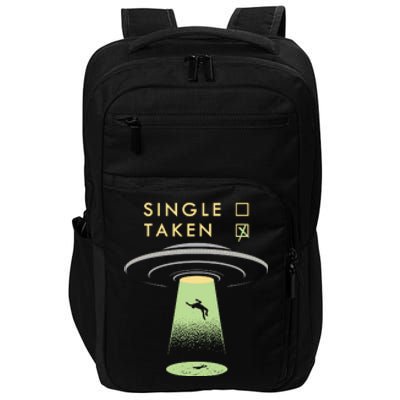 Funny Single Taken Impact Tech Backpack