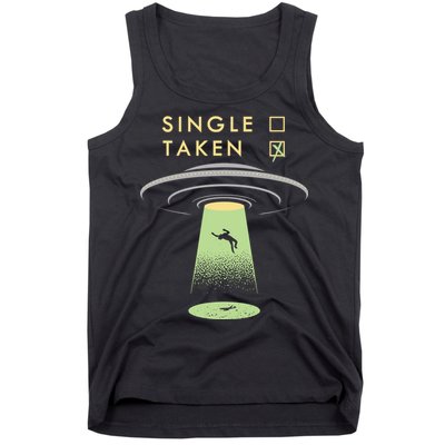 Funny Single Taken Tank Top