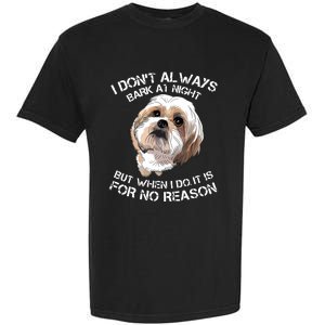 Funny Shih Tzu Dog Pet Breed T Bark Barking Gift Color Garment-Dyed Heavyweight T-Shirt