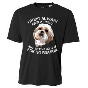 Funny Shih Tzu Dog Pet Breed T Bark Barking Gift Color Cooling Performance Crew T-Shirt