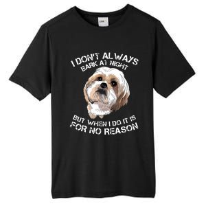 Funny Shih Tzu Dog Pet Breed T Bark Barking Gift Color Tall Fusion ChromaSoft Performance T-Shirt