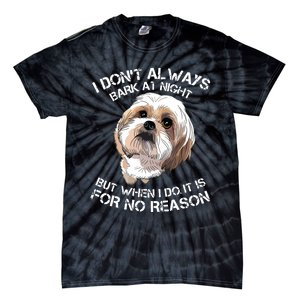 Funny Shih Tzu Dog Pet Breed T Bark Barking Gift Color Tie-Dye T-Shirt