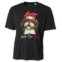 Funny Shih Tzu mom for Shih Tzu Dog Lovers Cooling Performance Crew T-Shirt