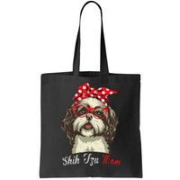 Funny Shih Tzu mom for Shih Tzu Dog Lovers Tote Bag