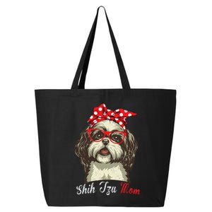 Funny Shih Tzu mom for Shih Tzu Dog Lovers 25L Jumbo Tote