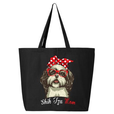 Funny Shih Tzu mom for Shih Tzu Dog Lovers 25L Jumbo Tote