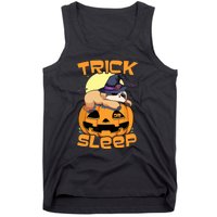 Funny Sloth Trick Or Sleep Cute Halloween Gift Tank Top