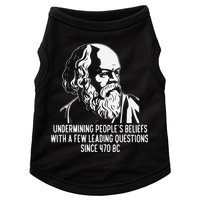 Funny Socrates The Socratic Method Classical Philosophy Doggie Tank