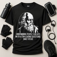 Funny Socrates The Socratic Method Classical Philosophy Performance Shirt