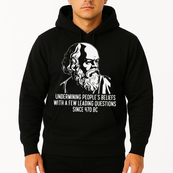 Funny Socrates The Socratic Method Classical Philosophy Hoodie