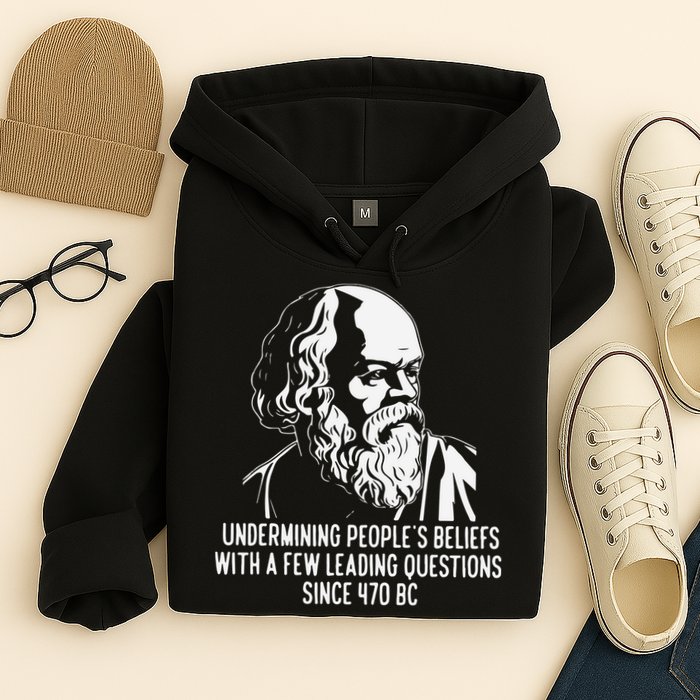 Funny Socrates The Socratic Method Classical Philosophy Hoodie