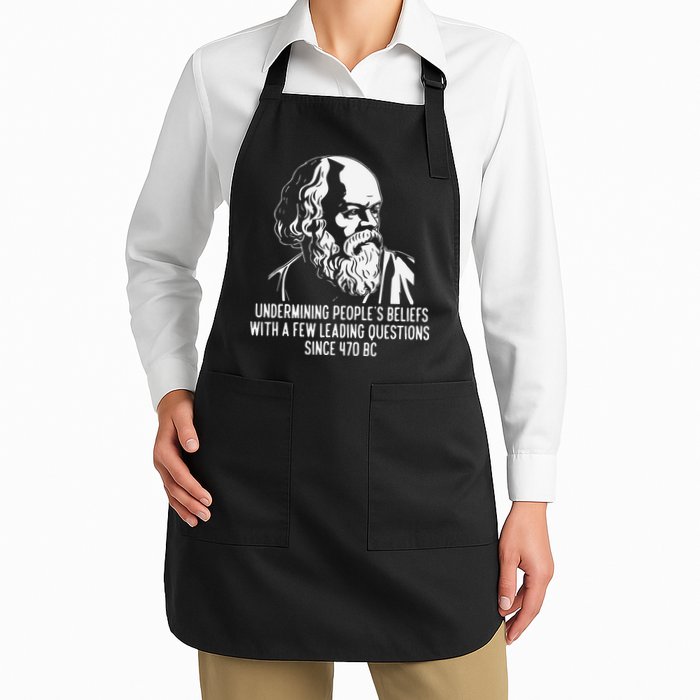 Funny Socrates The Socratic Method Classical Philosophy Apron