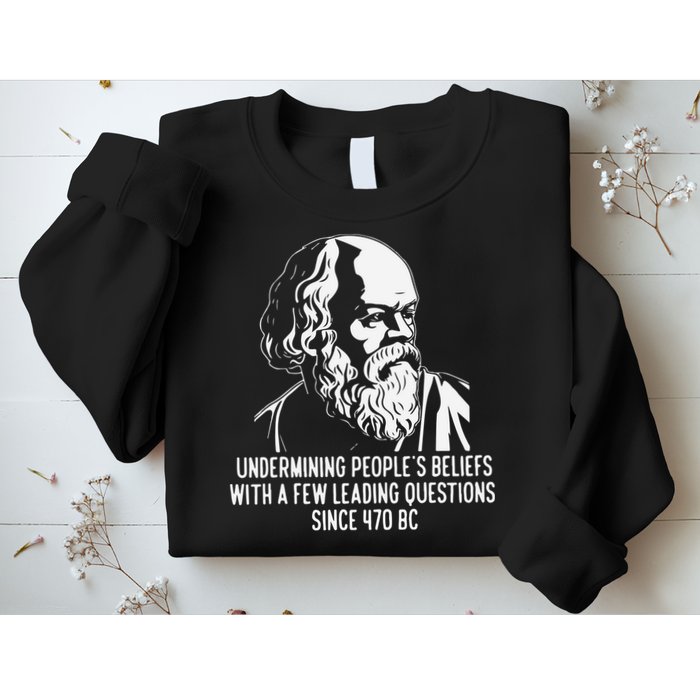Funny Socrates The Socratic Method Classical Philosophy Sweatshirt