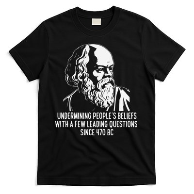Funny Socrates The Socratic Method Classical Philosophy T-Shirt