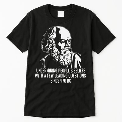 Funny Socrates The Socratic Method Classical Philosophy Tall T-Shirt