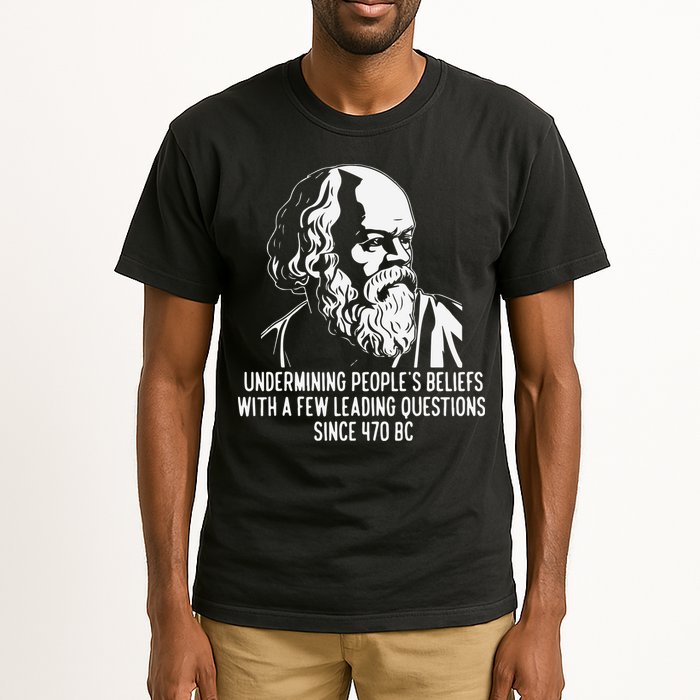 Funny Socrates The Socratic Method Classical Philosophy Tall T-Shirt