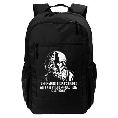 Funny Socrates The Socratic Method Classical Philosophy Backpack