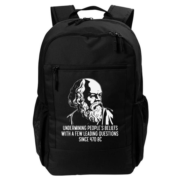 Funny Socrates The Socratic Method Classical Philosophy Backpack