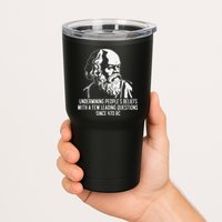 Funny Socrates The Socratic Method Classical Philosophy Tumbler
