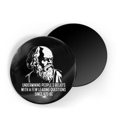 Funny Socrates The Socratic Method Classical Philosophy Magnet