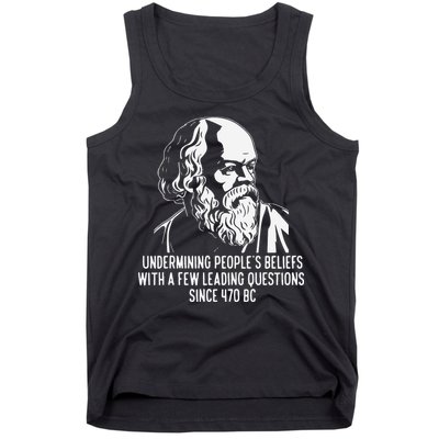 Funny Socrates The Socratic Method Classical Philosophy Tank Top
