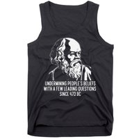 Funny Socrates The Socratic Method Classical Philosophy Tank Top