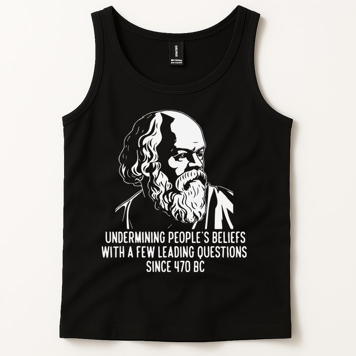 Funny Socrates The Socratic Method Classical Philosophy Tank Top