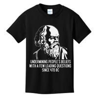 Funny Socrates The Socratic Method Classical Philosophy Kids T-Shirt