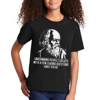 Funny Socrates The Socratic Method Classical Philosophy Kids T-Shirt