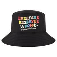 Funny Speech Therapy Speech Language Pathologist SLP Team Cool Comfort Performance Bucket Hat