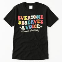 Funny Speech Therapy Speech Language Pathologist SLP Team Tall T-Shirt