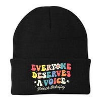 Funny Speech Therapy Speech Language Pathologist SLP Team Beanie
