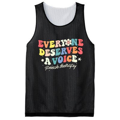 Funny Speech Therapy Speech Language Pathologist SLP Team Mesh Reversible Basketball Jersey Tank